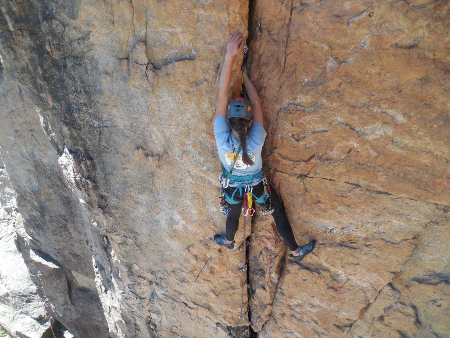 Full-Day Multipitch Rock Climbing
